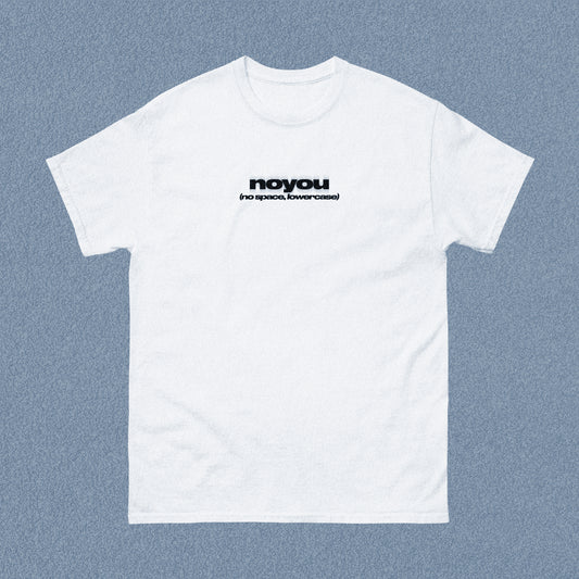 nospacelowercase tee